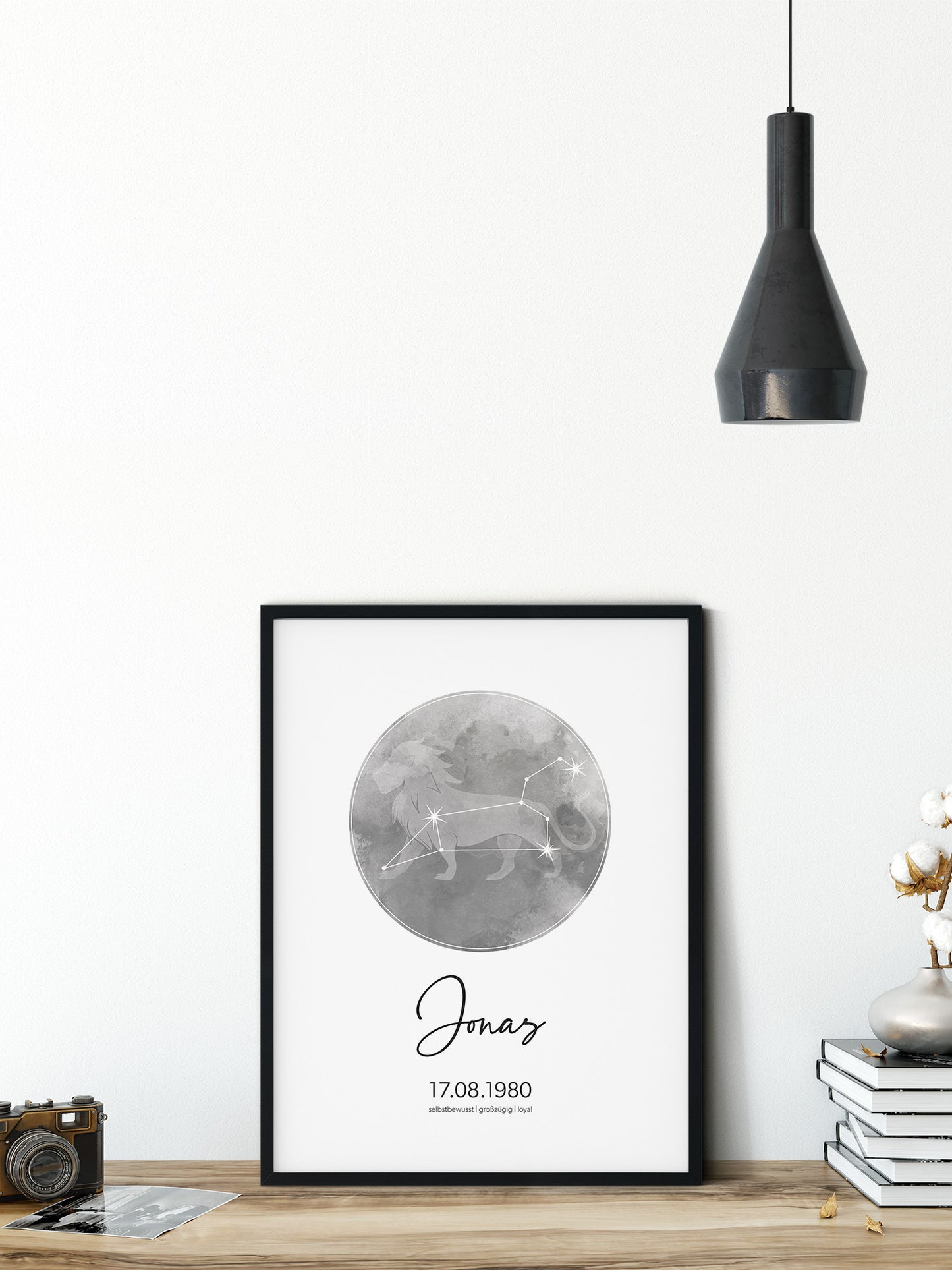 Löwe Sternzeichenposter