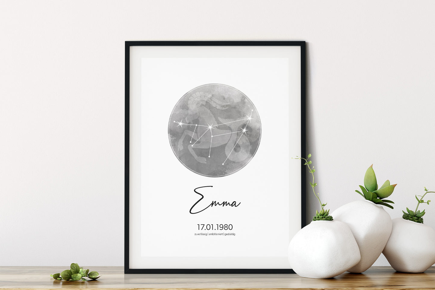 Steinbock Sternzeichenposter