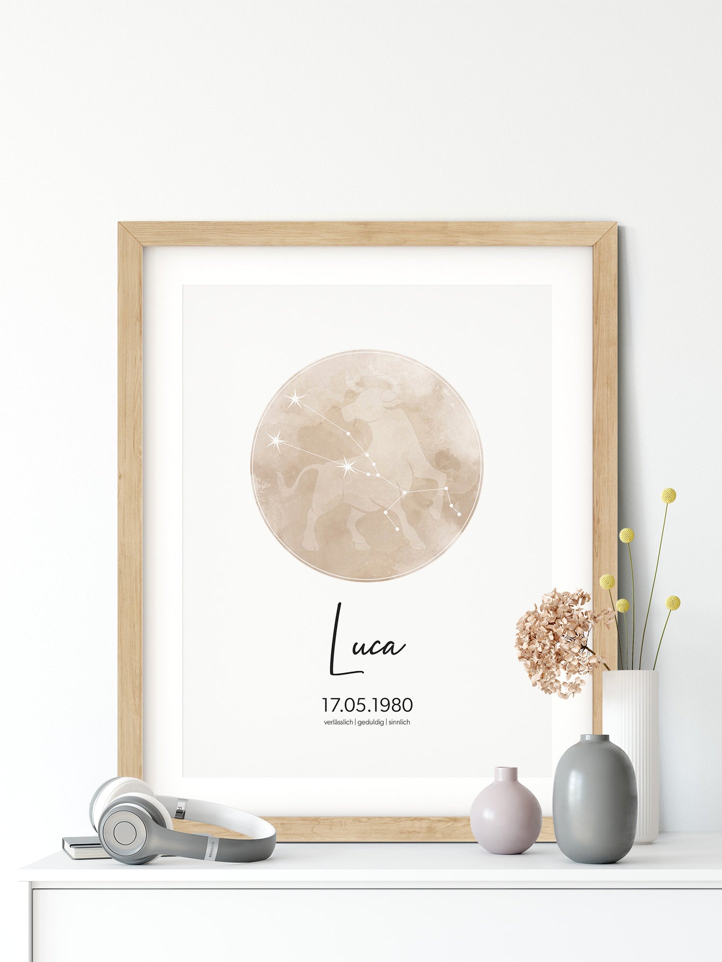 Stier Sternzeichenposter