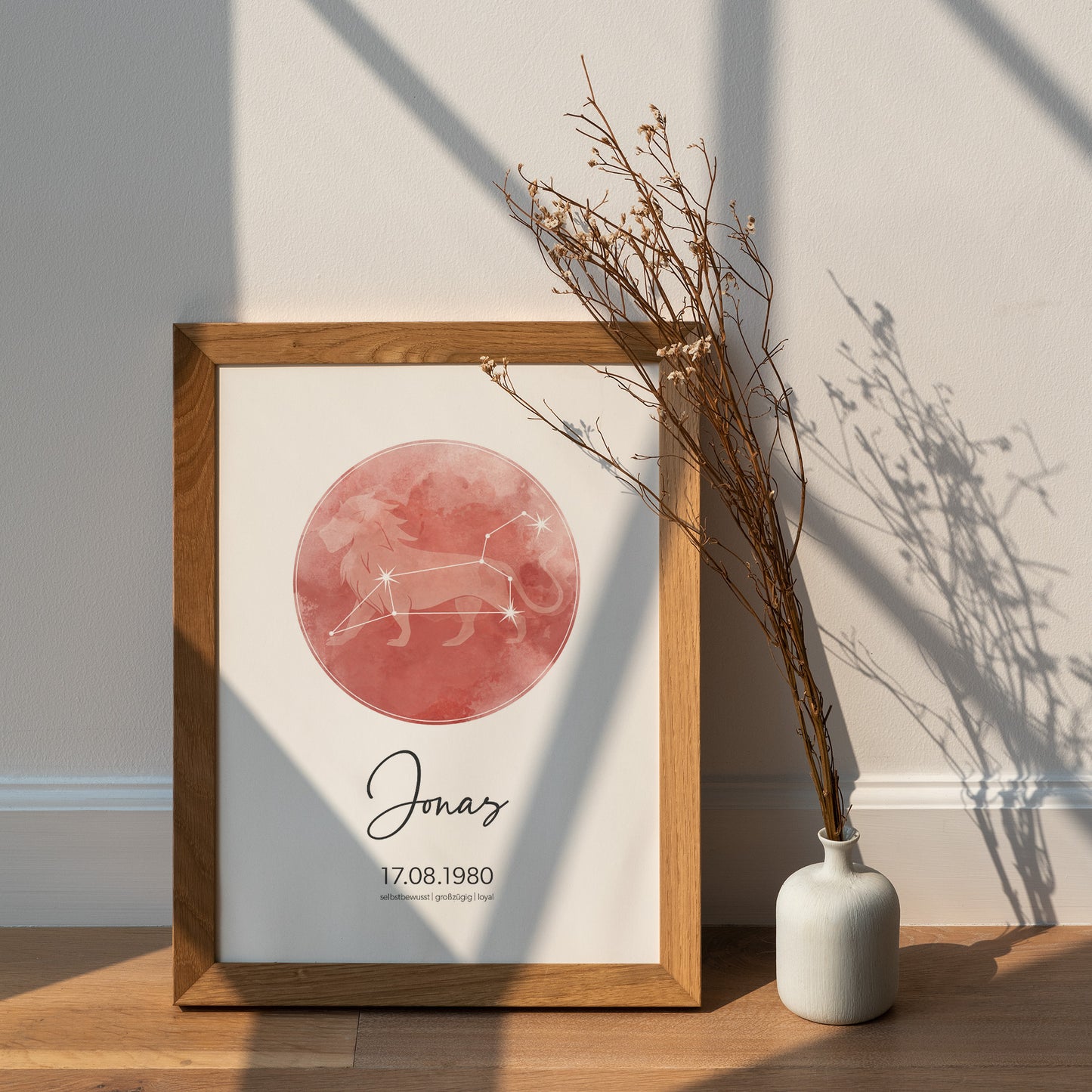 Löwe Sternzeichenposter