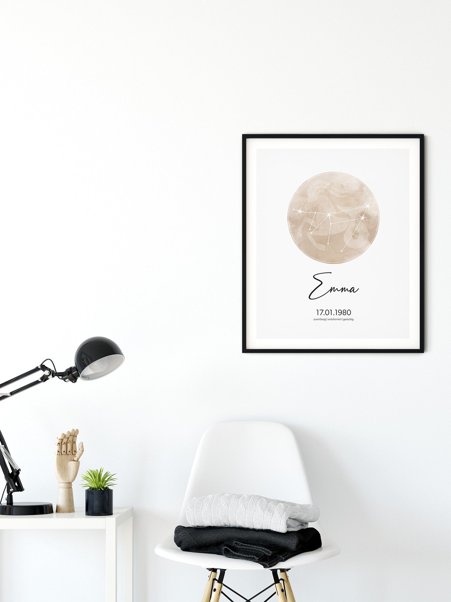 Steinbock Sternzeichenposter