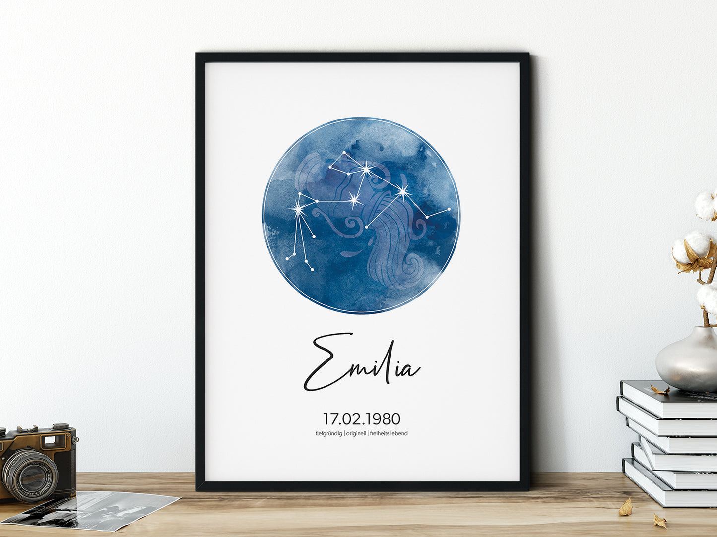 Wassermann Sternzeichenposter