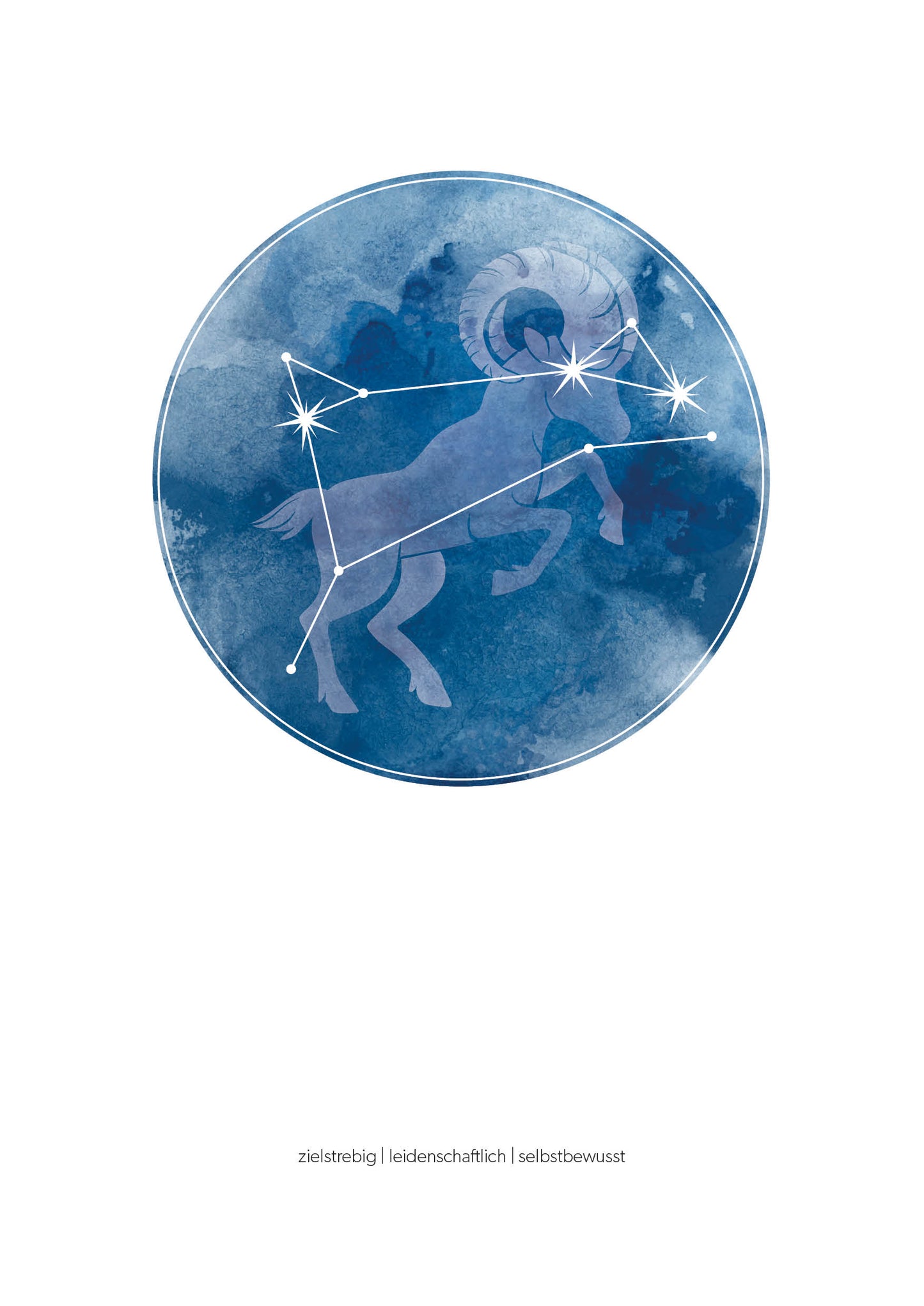 Widder Sternzeichenposter