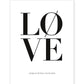 Love Paarposter