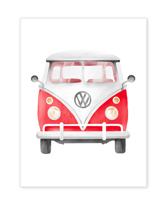 VW Bulli Poster