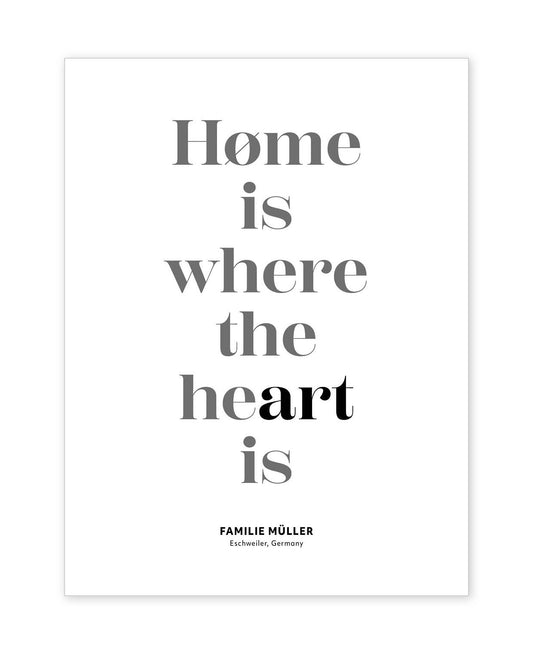 Home is..