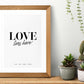 Love lives here Poster
