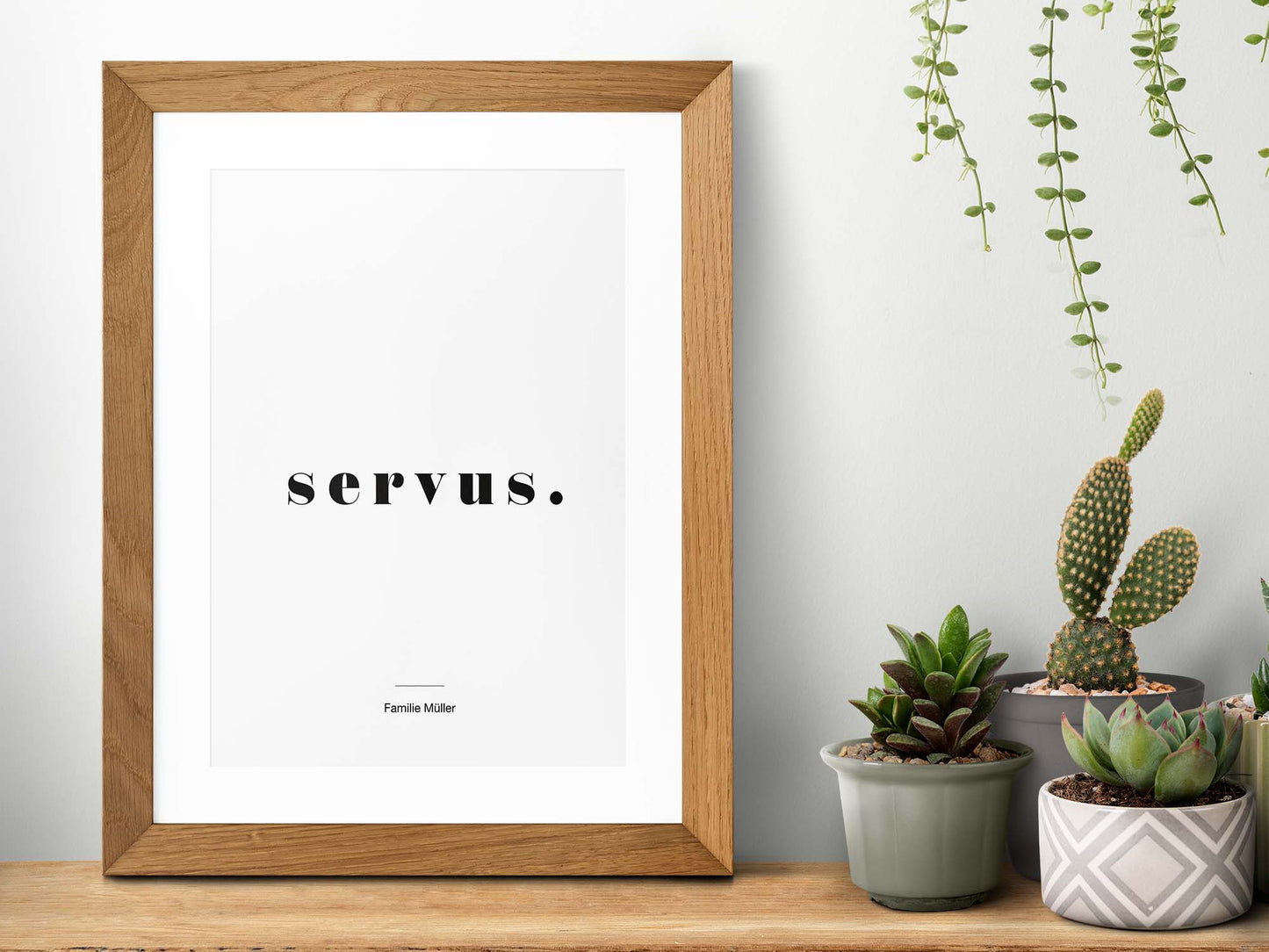 servus. Poster