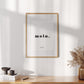 Moin. Poster