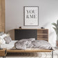 You & me Paarposter