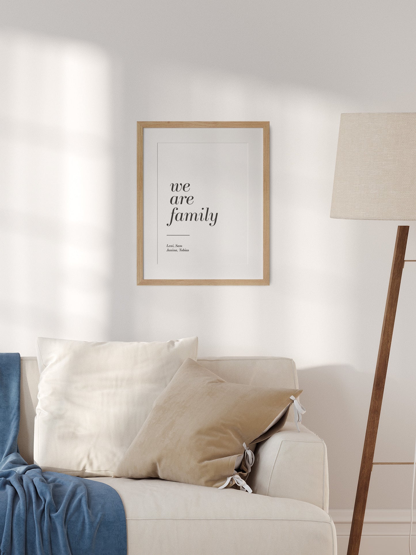 We are family Familienposter
