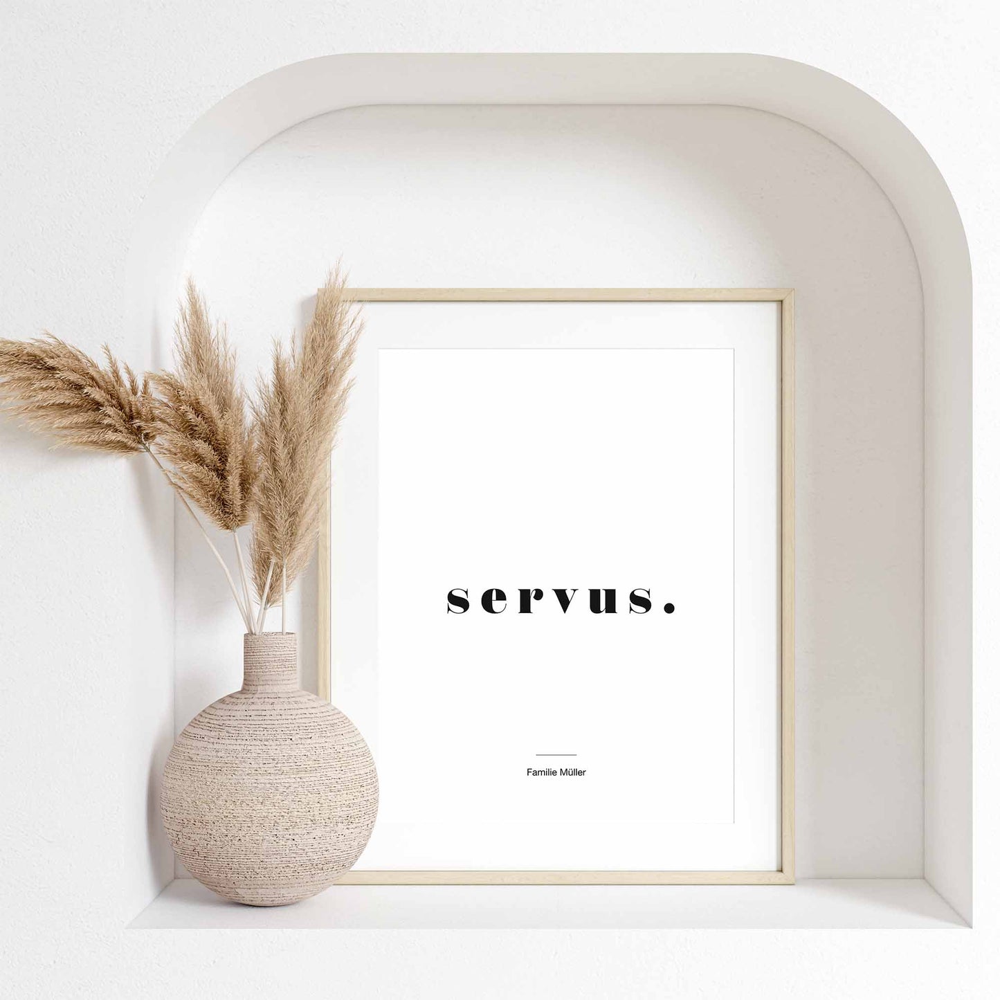 servus. Poster
