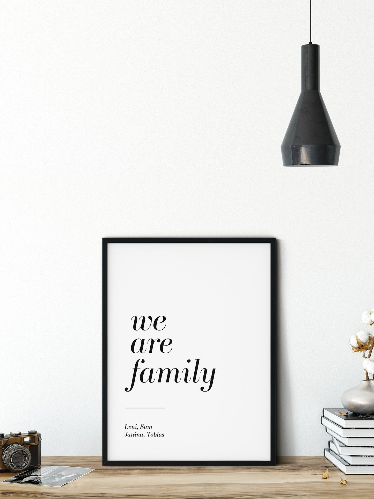 We are family Familienposter