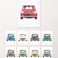 Retro Mini Cooper Poster