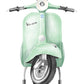 Retro Vespa Poster