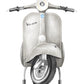 Retro Vespa Poster